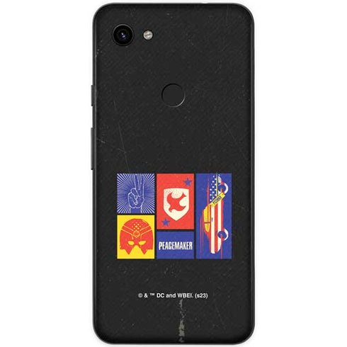 DC Comics Peacemaker Collage Google Pixel 3a XL Skin